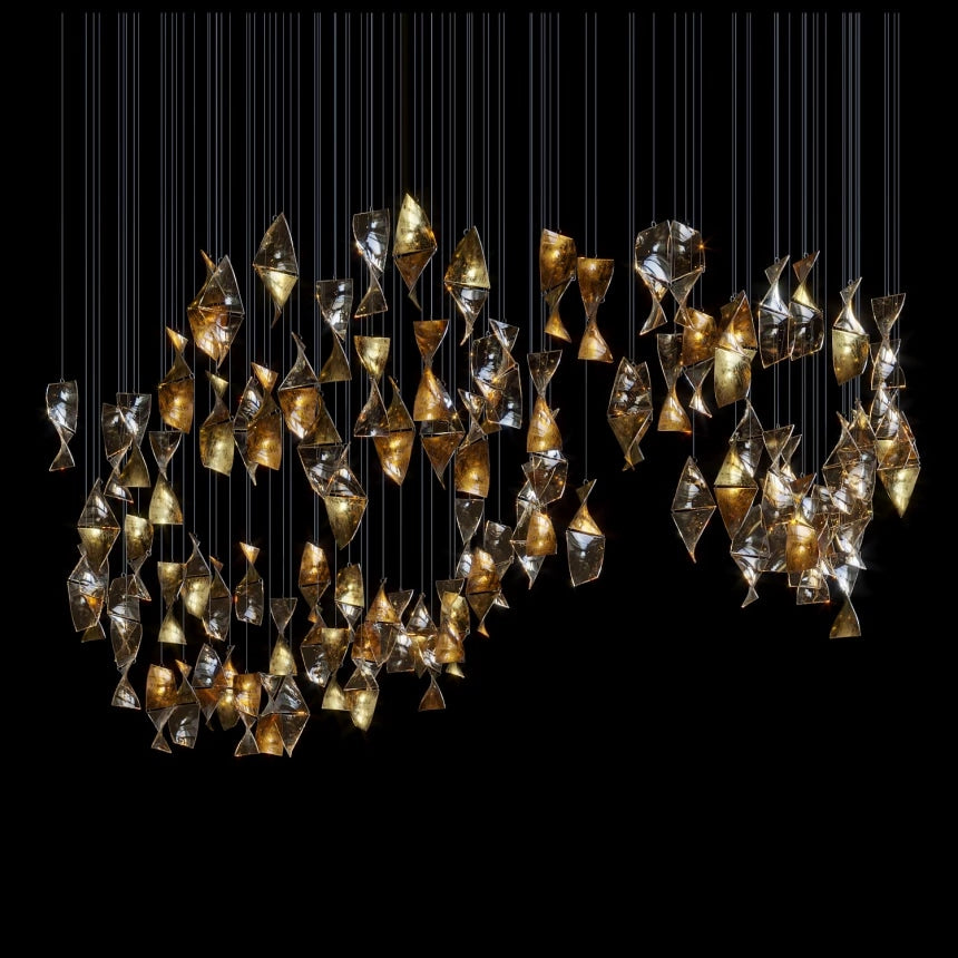 Custom Hanging Lighting Installation (DEPRIMO: LC0152)