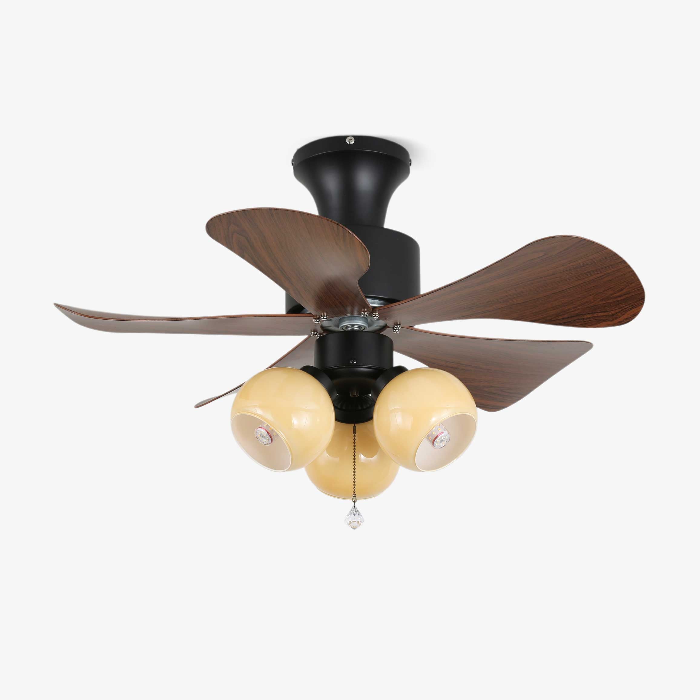 woodgrain-charm-ceiling-fan-light-anzaz-Walnut Color & Beige-1