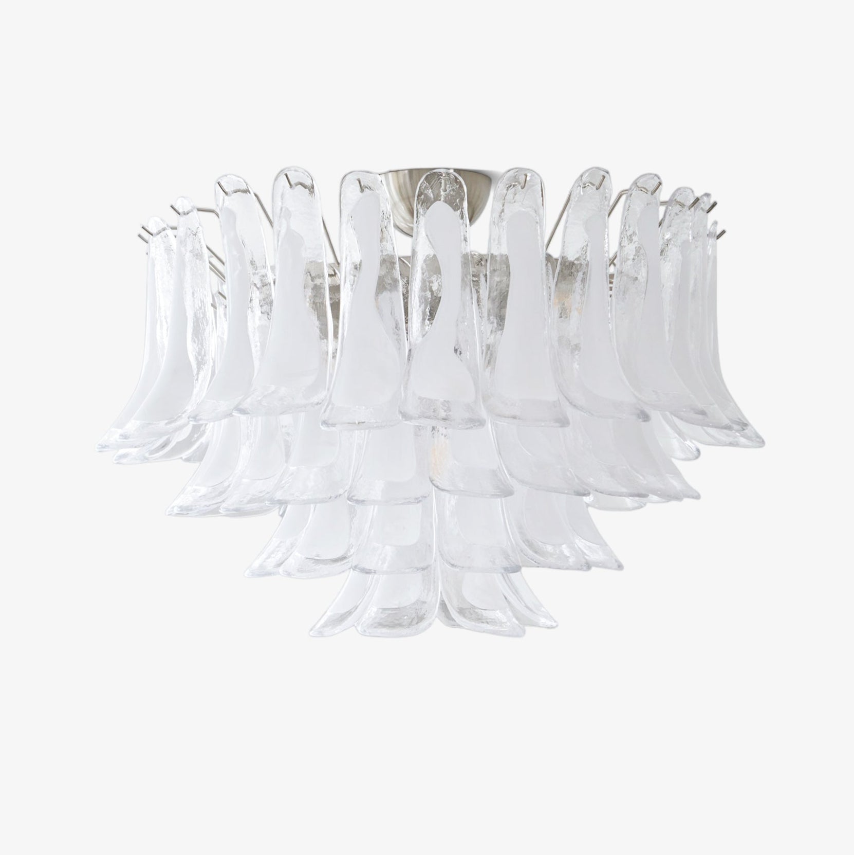 wave-murano-ceiling-lamp-anzaz-White & Nickel-1
