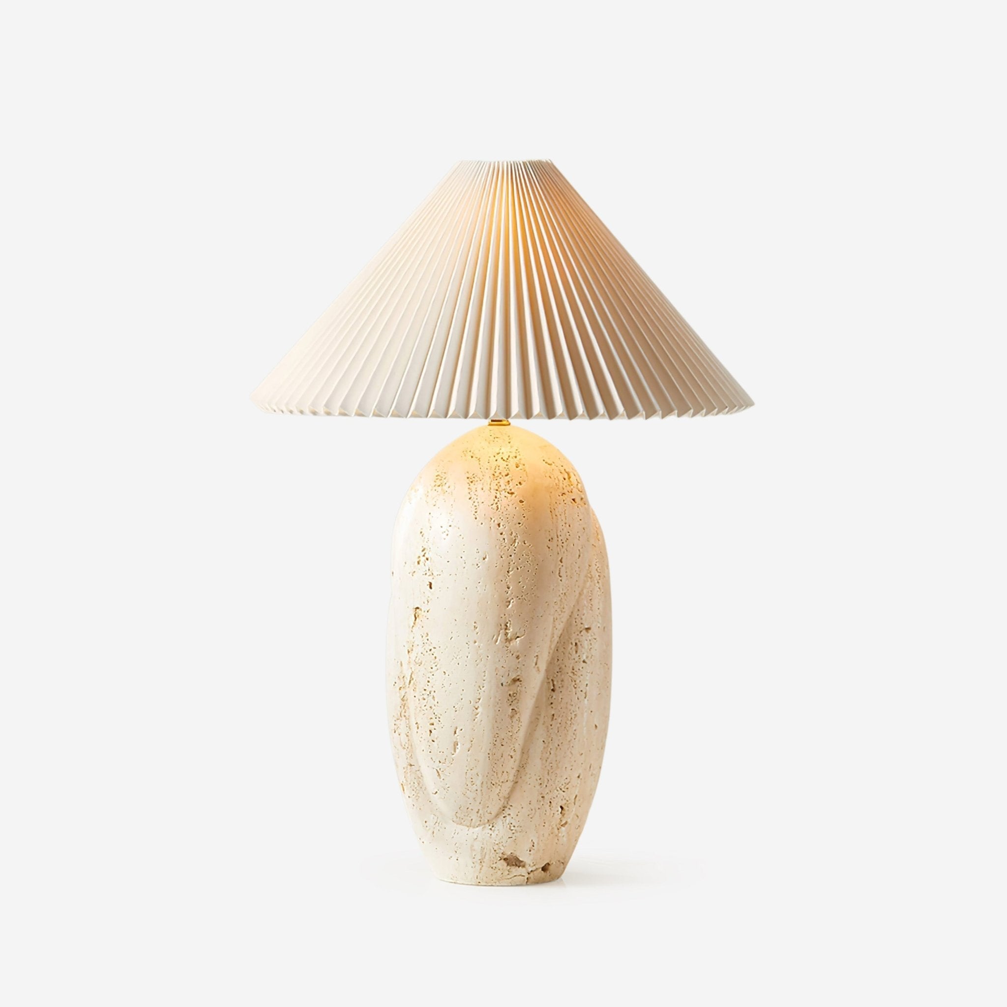 cirra-travertine-table-lamp-anzaz-Yellow Travertine & White-1