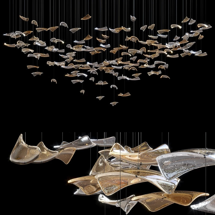 Custom Hanging Lighting Installation (DEPRIMO: LC0144)