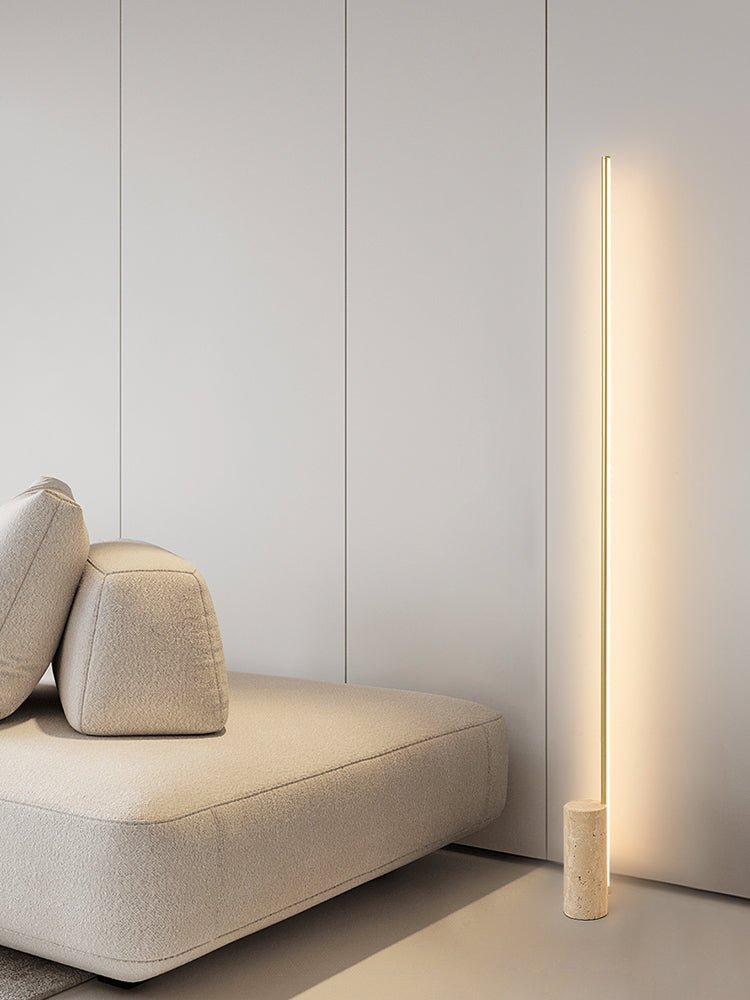 geometric-linear-floor-lamp-anzaz-Yellow Travertine & Gold-3