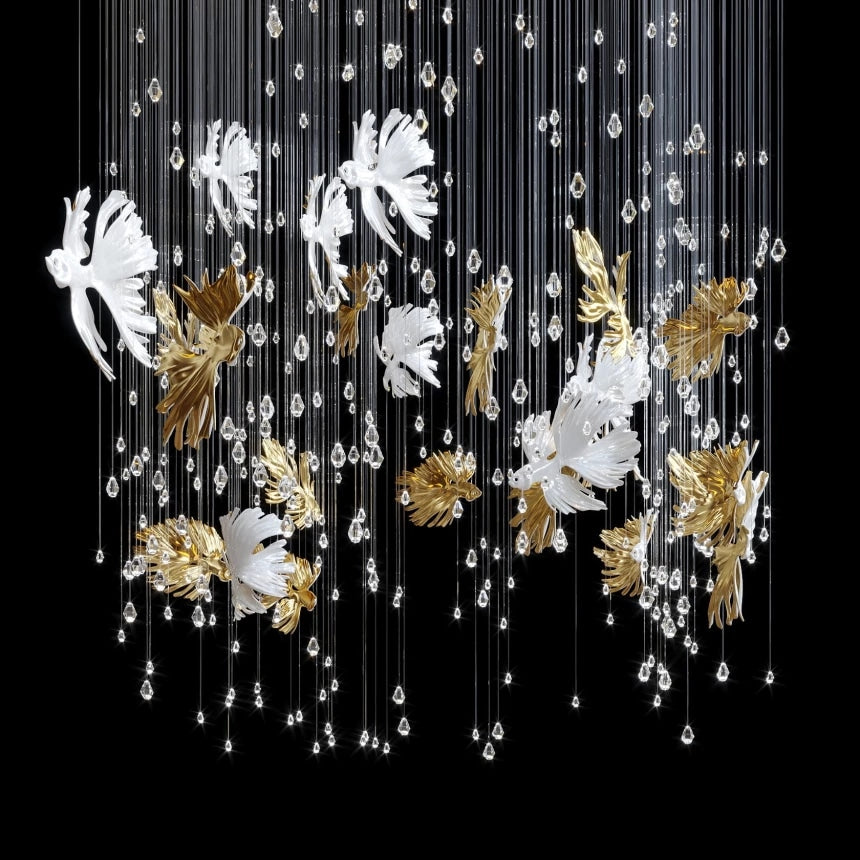 Custom Hanging Lighting Installation (DEPRIMO: LC0219)