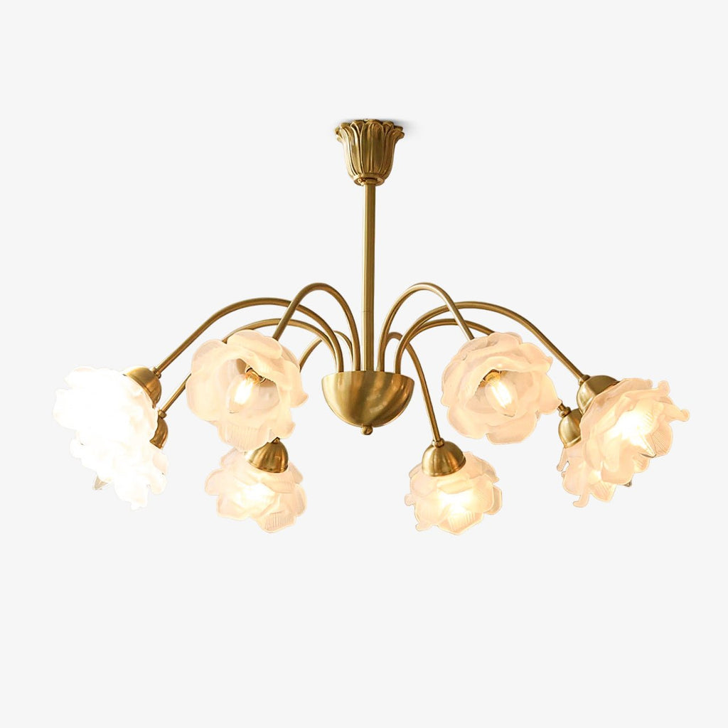 roses-chandelier-anzaz-Copper & White-1