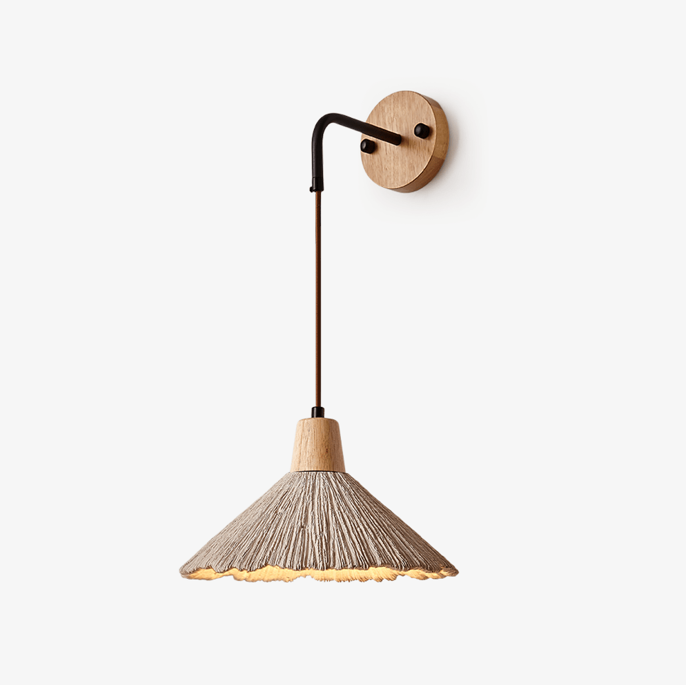 microcement-wall-lamp-anzaz-Wood Color & Cement Grey-1