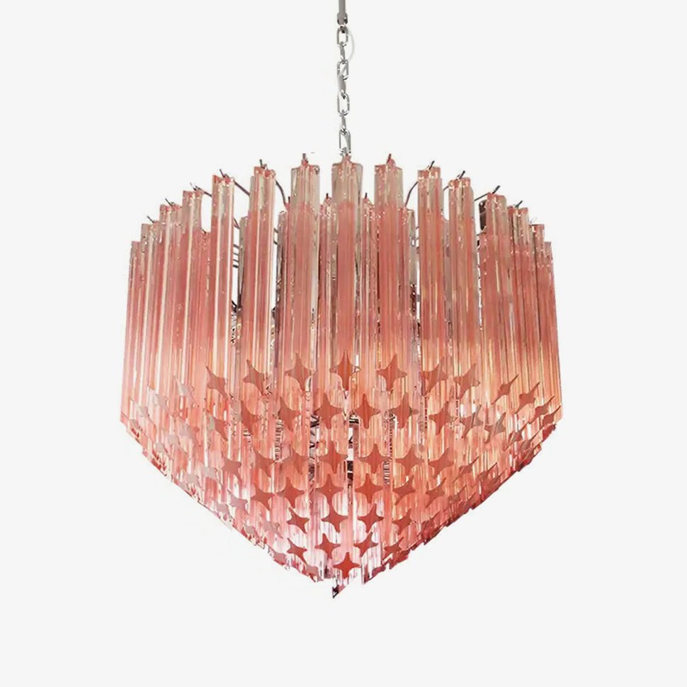 prism-murano-pink-glass-chandelier-anzaz-Nickel & Pink Glass-1
