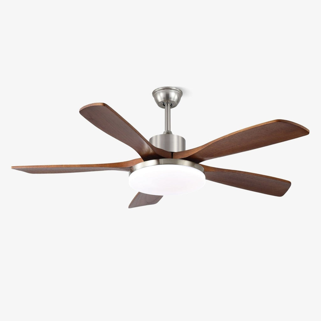 lunet-ceiling-fan-light-anzaz-Walnut Wood Color & Nickel-1