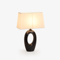hollow-oval-ceramic-table-lamp-anzaz-Black & White-1