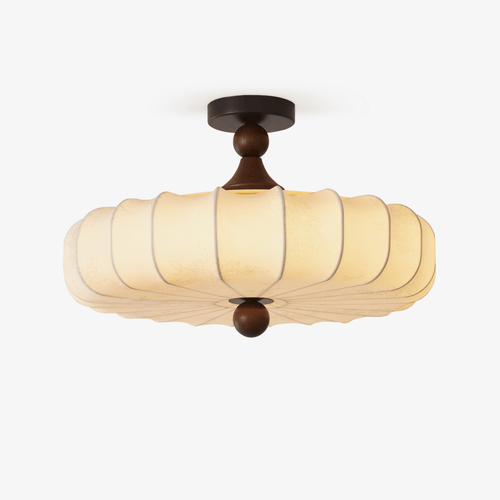aveline-bloom-ceiling-lamp-anzaz-Walnut Wood Color & White-1