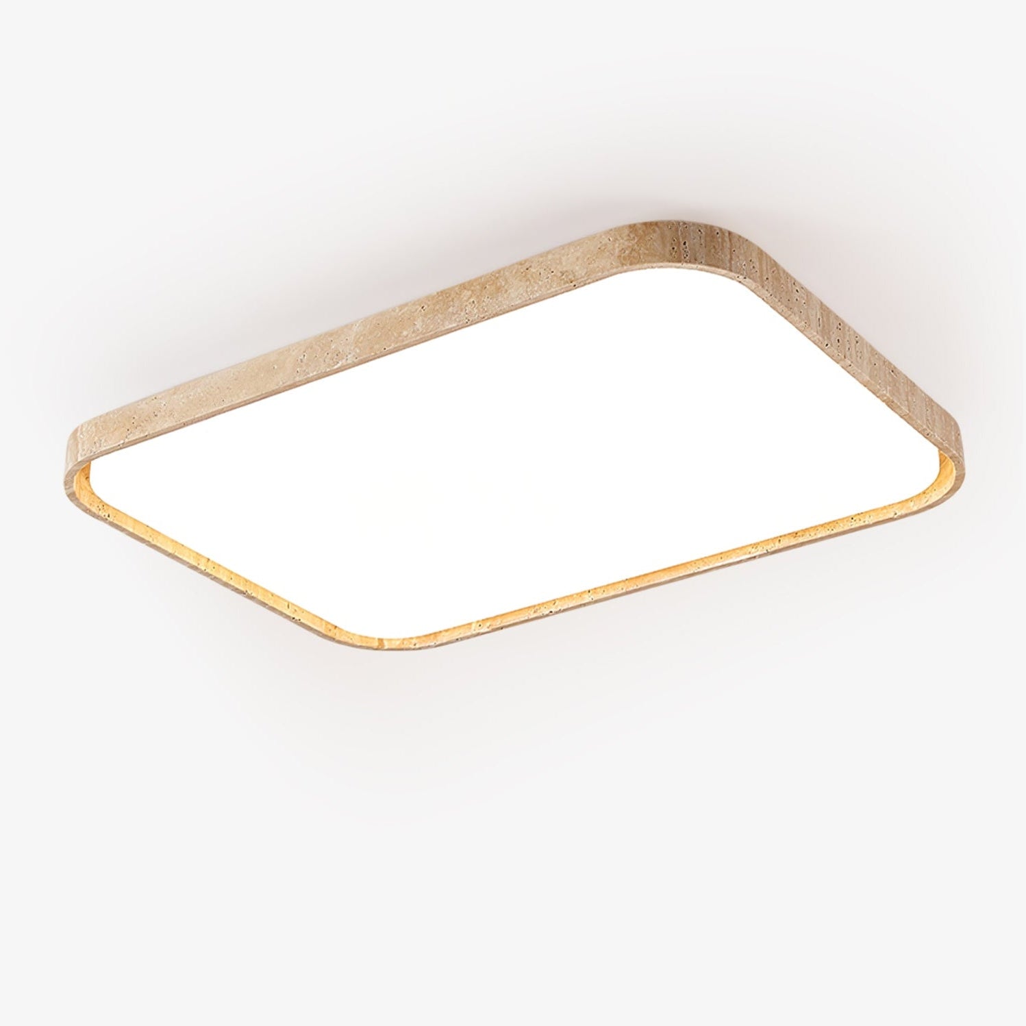 lumo-stone-ceiling-light-anzaz-Yellow Travertine & White-1