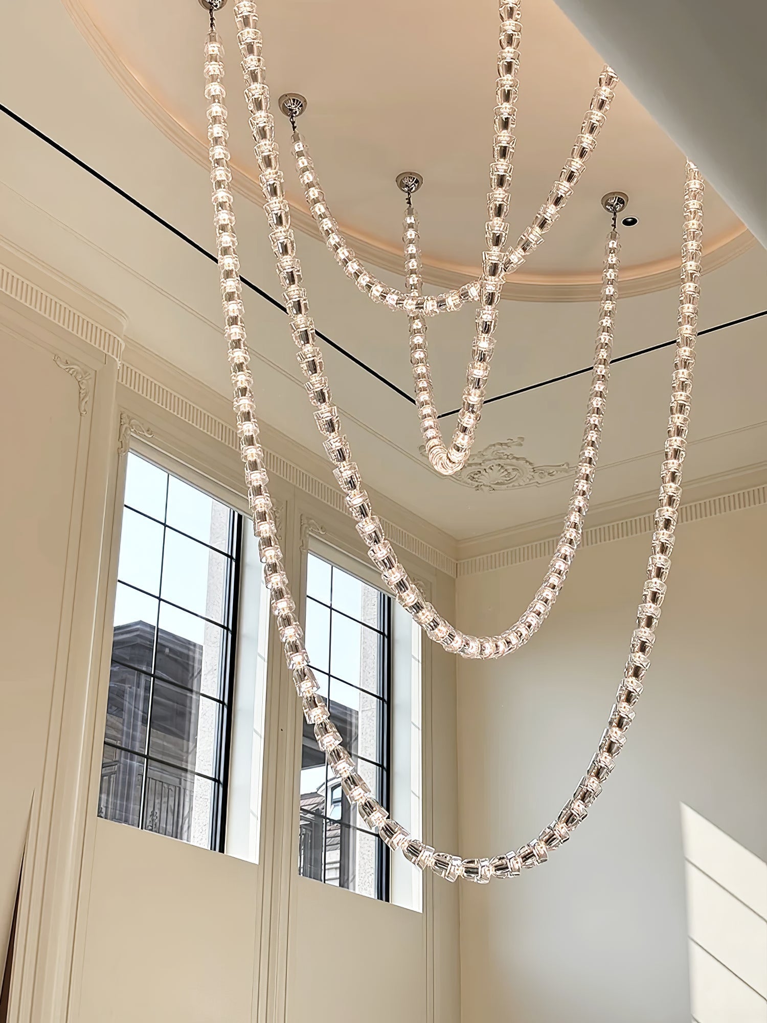 gabriel-chandelier-anzaz-Clear & Chrome-3