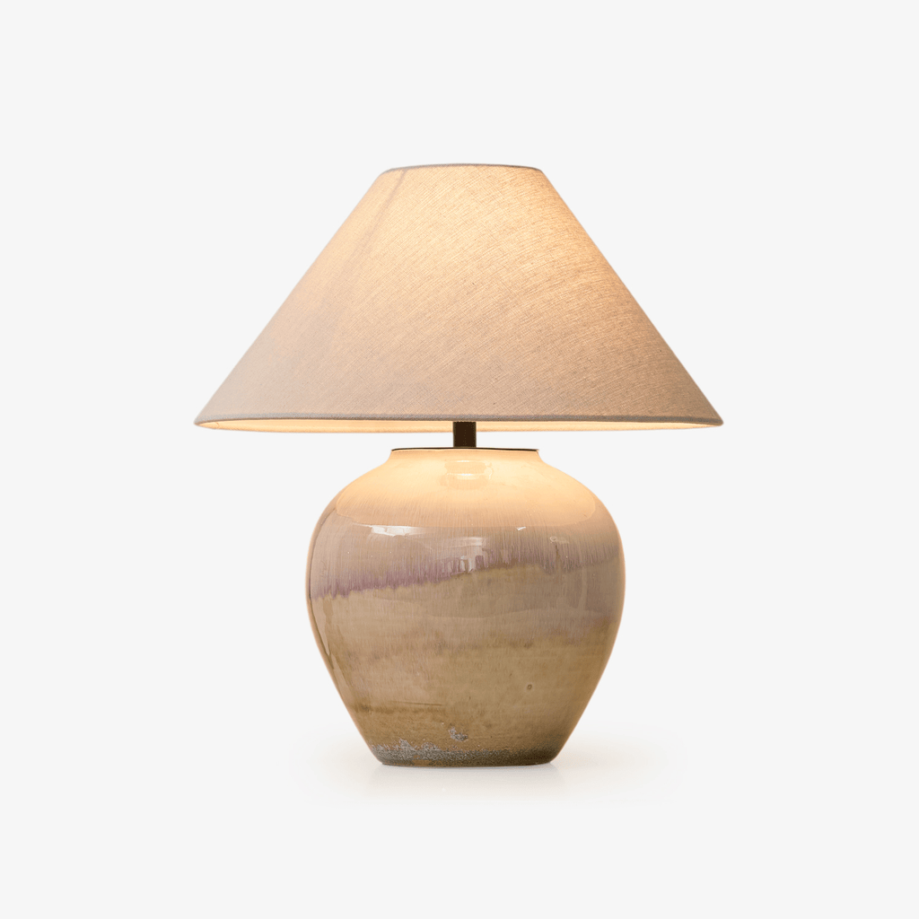 gradient-hued-ceramic-jar-table-lamp-anzaz-Terracotta color & Beige-1