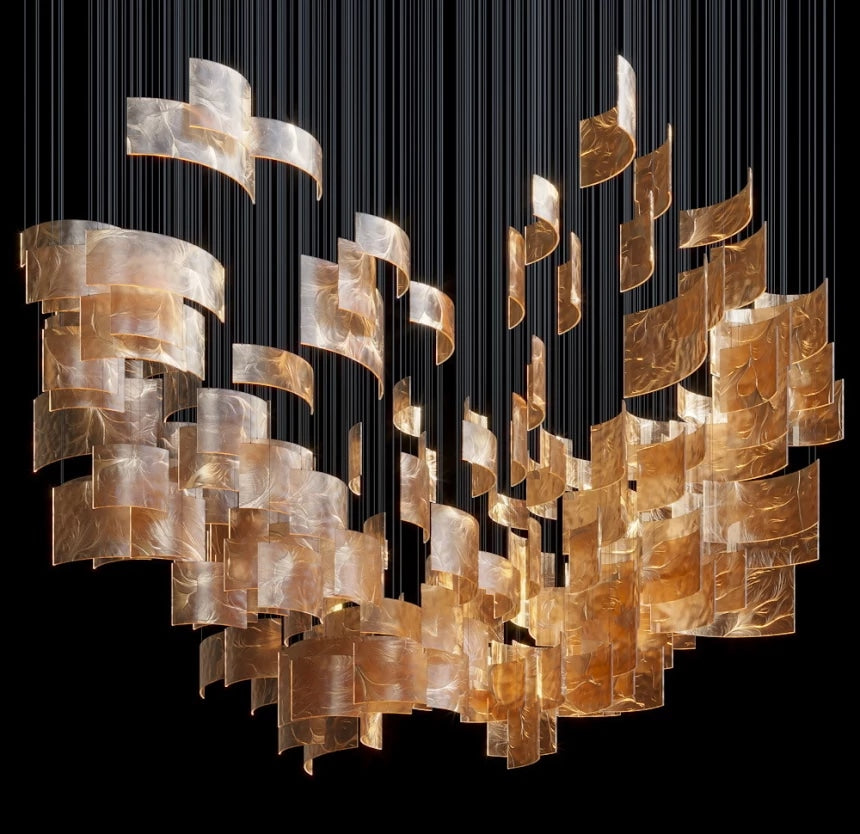 Custom Hanging Lighting Installation (DEPRIMO: LC0086)