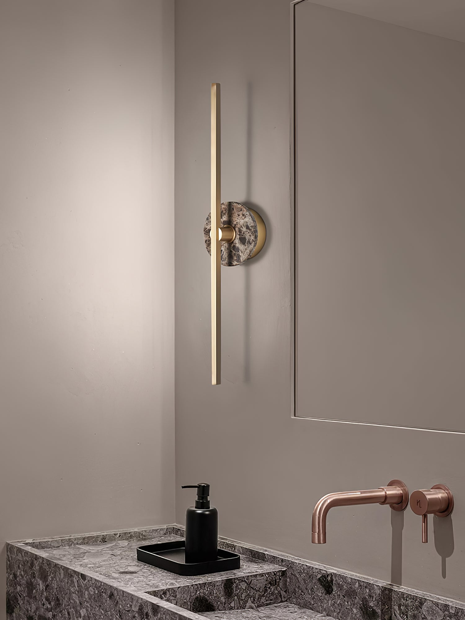zylaro-stone-wall-light-anzaz-Green Marble & Gold-7