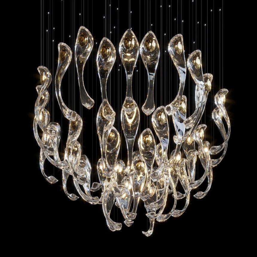Instalație de iluminat suspendată (design personalizat) (DEPRIMO: LC0139)
