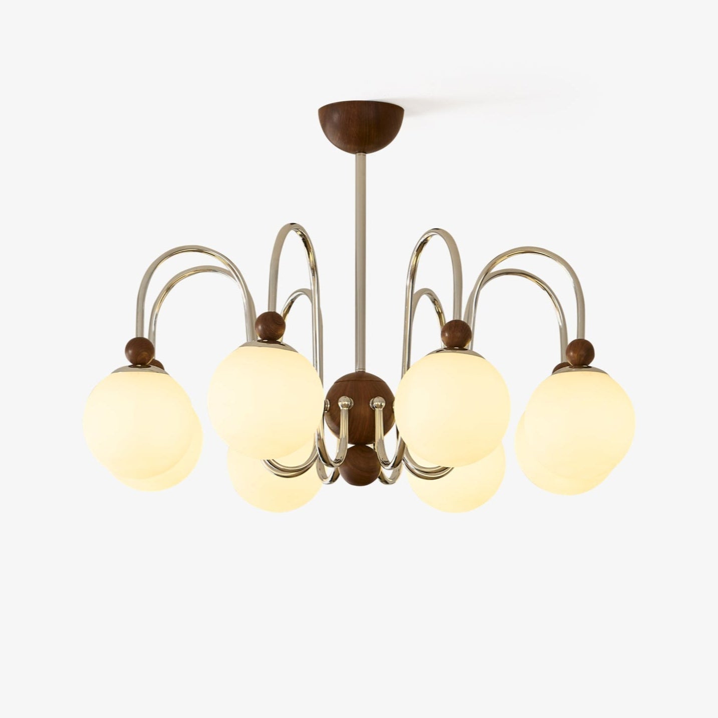 aurora-loop-chandelier-anzaz-Walnut Hydrographic Finish & White-1