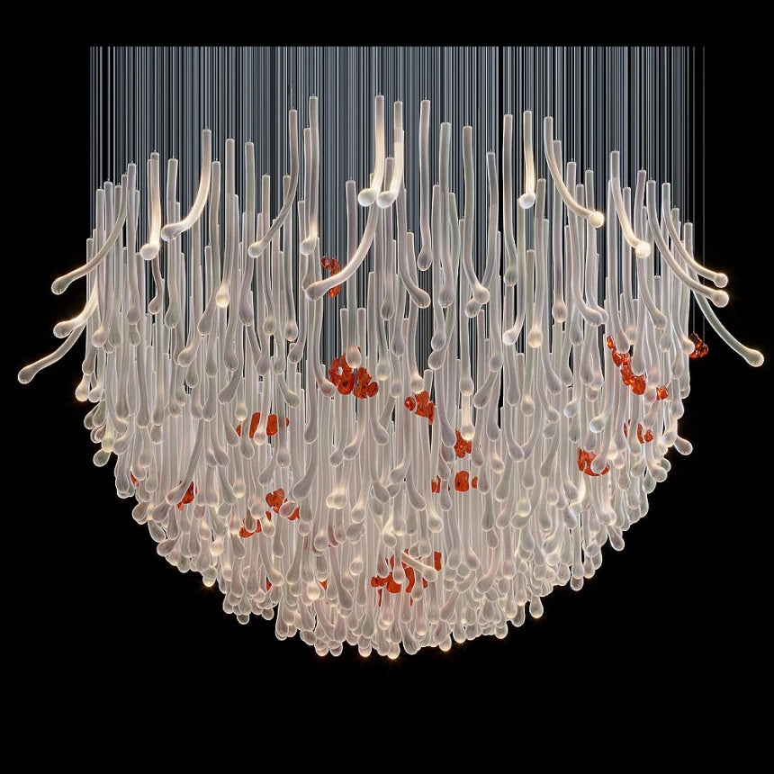 Custom Hanging Lighting Installation (DEPRIMO: LC0089)