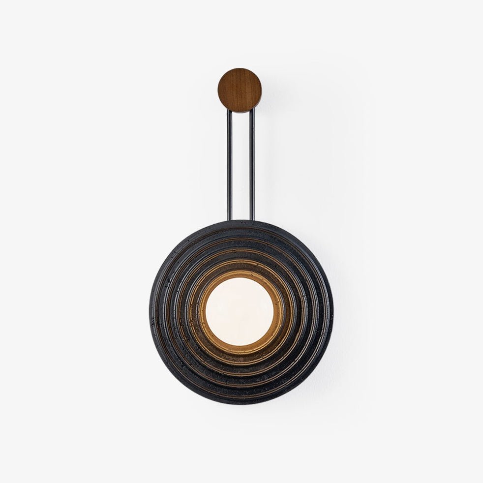 singularitas-wall-sconce-anzaz-Black Travertine & Dark walnut-1