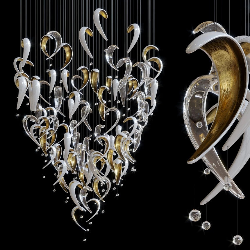 Custom Hanging Lighting Installation (DEPRIMO: LC0147)
