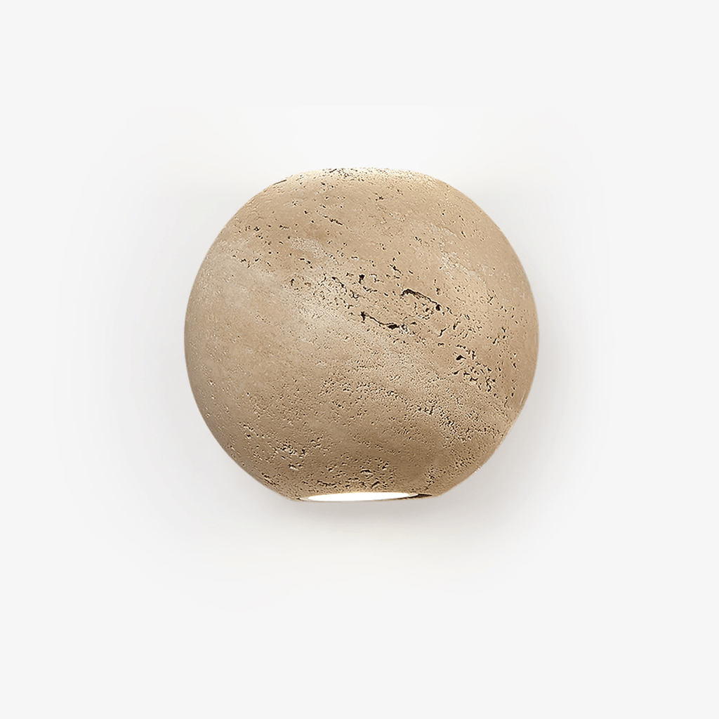 travertine-globe-wall-sconce-anzaz-Yellow Travertine-1