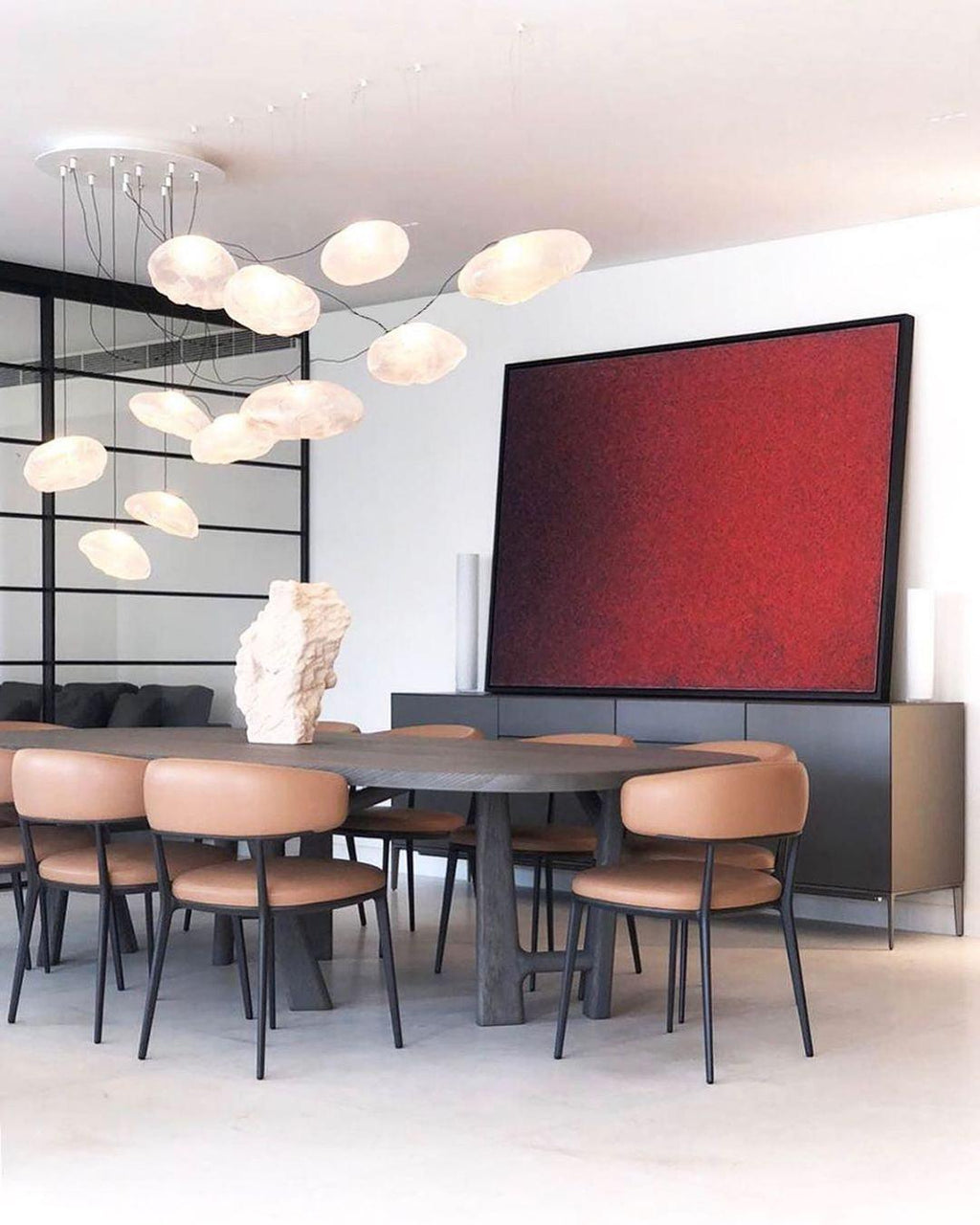 blown-glass-mesh-pendant-light-anzaz-White glass-48