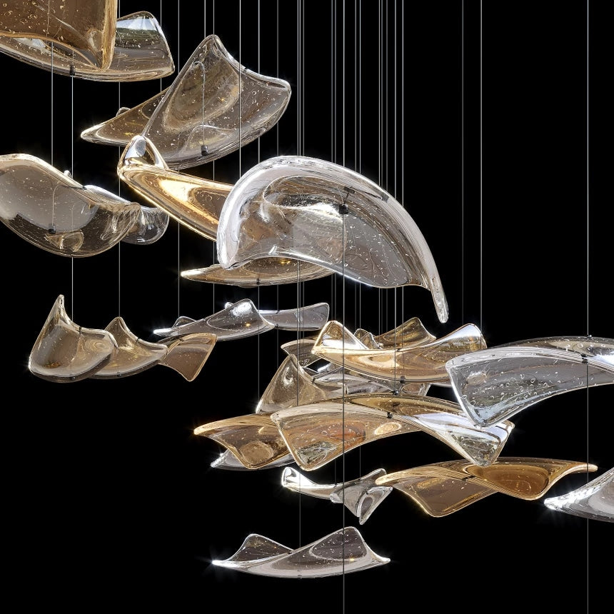 Custom Hanging Lighting Installation (DEPRIMO: LC0144)