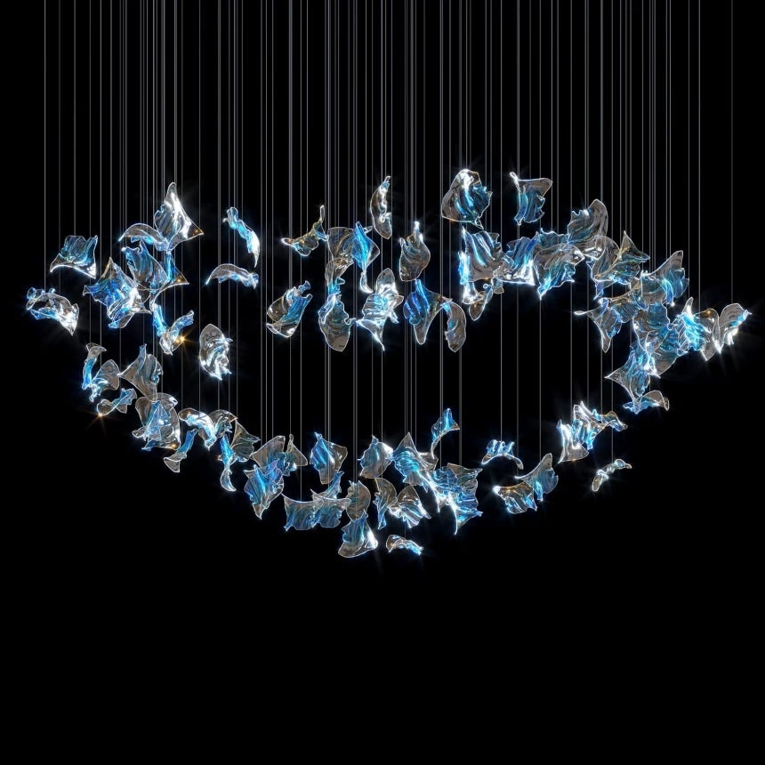 Custom Hanging Lighting Installation (DEPRIMO: LC0229)