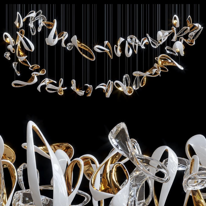 Custom Hanging Lighting Installation (DEPRIMO: LC0124)