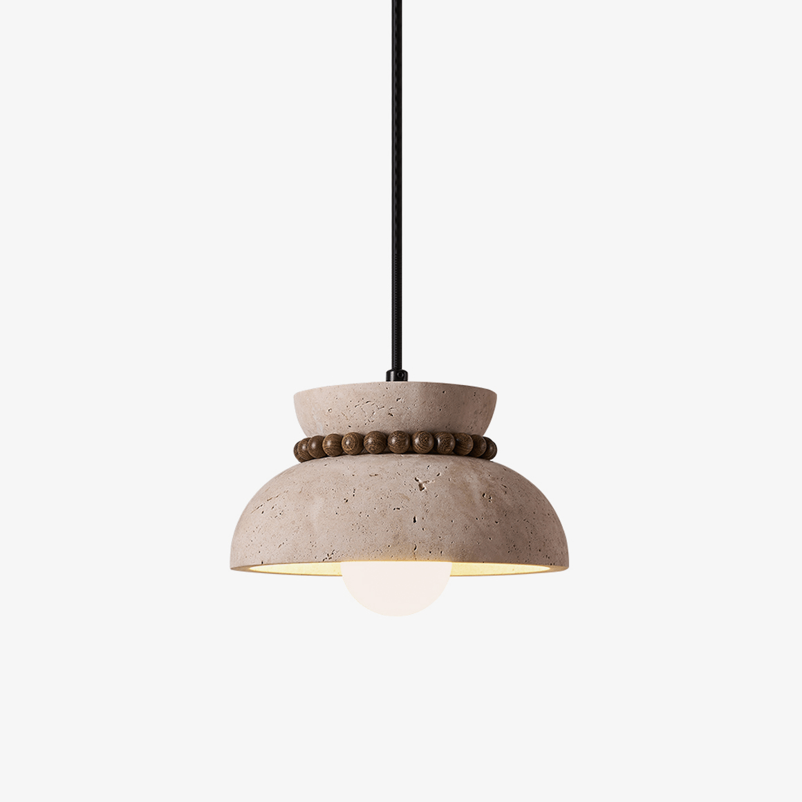 travertine-wooden-bead-pendant-lamp-anzaz-Yellow Travertine-1