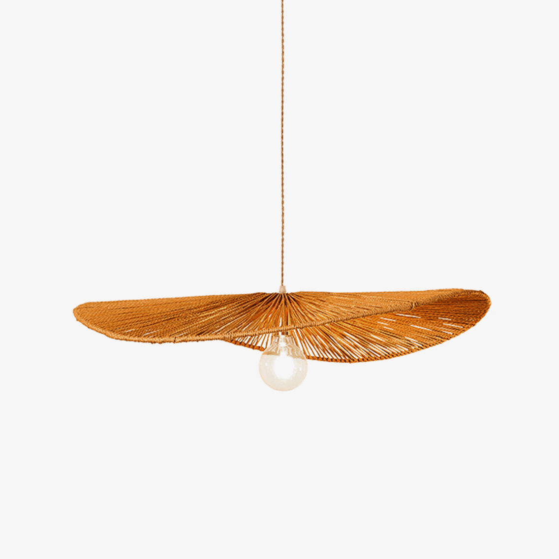 woven-leaf-pendant-light-anzaz-Nature Rattan-1