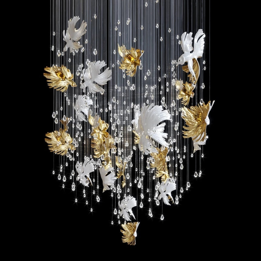 Custom Hanging Lighting Installation (DEPRIMO: LC0219)