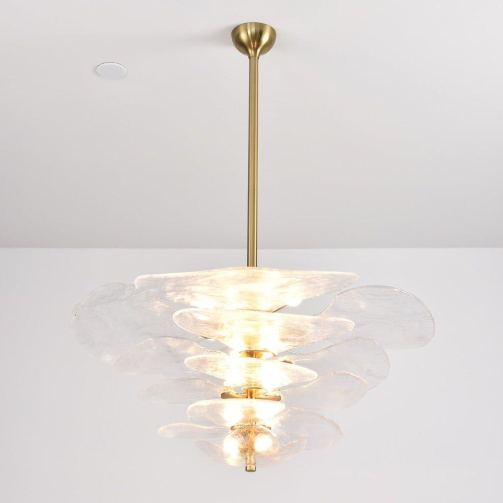 golden-petals-murano-chandelier-anzaz-Clear & Gold-14