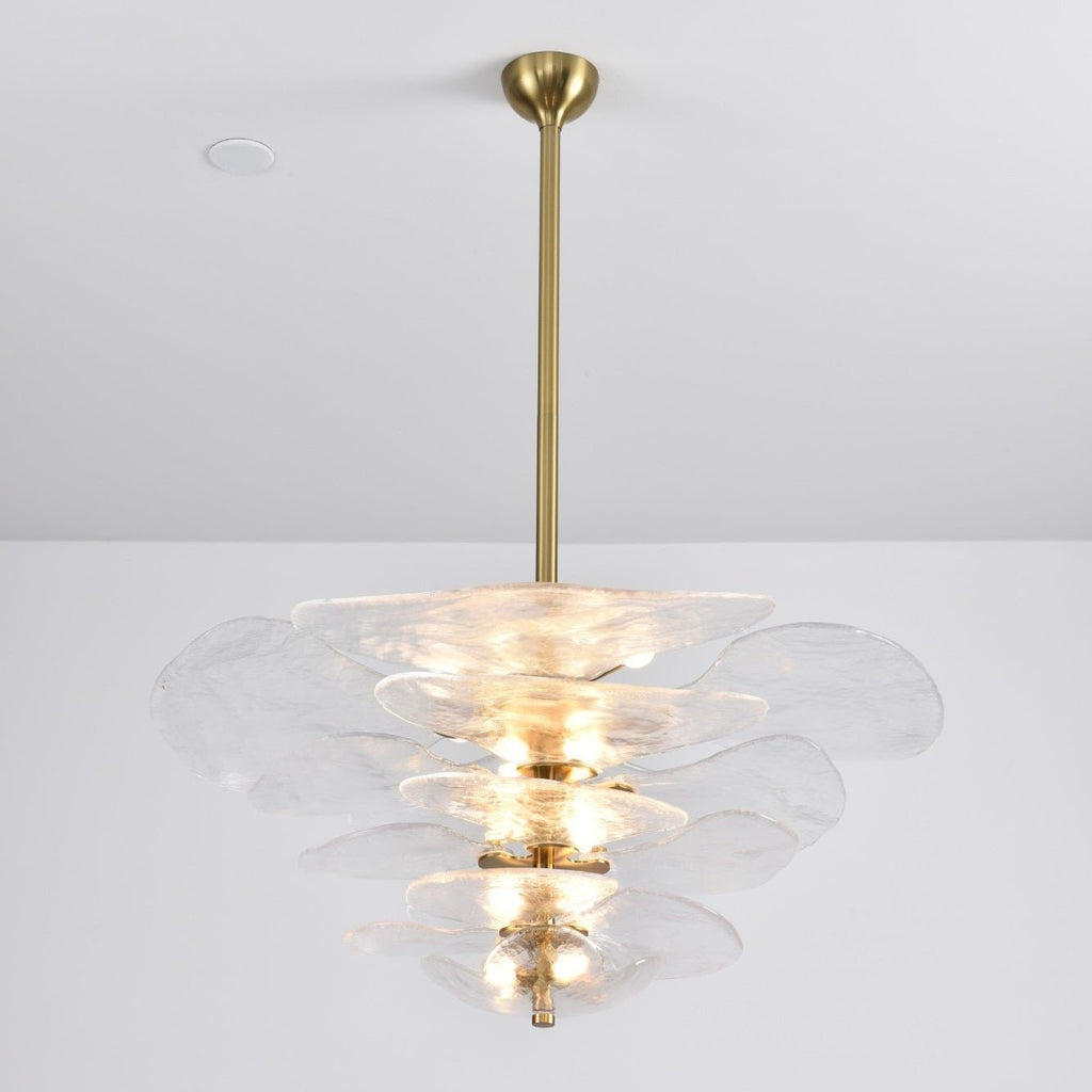 golden-petals-murano-chandelier-anzaz-Green & Gold-15