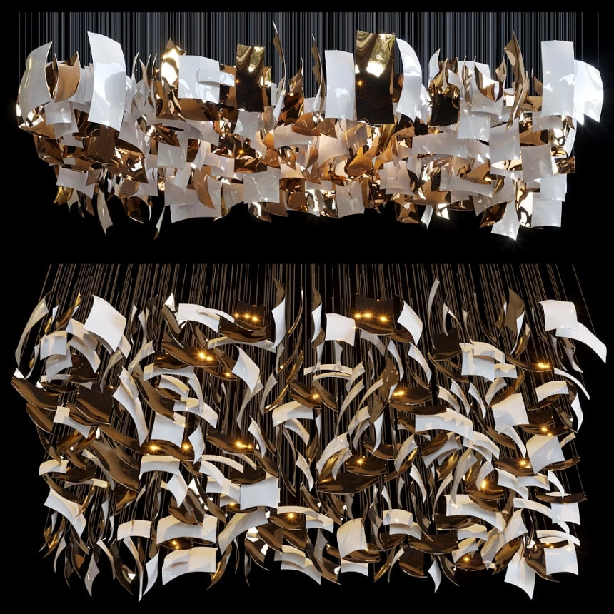 Custom Hanging Lighting Installation (DEPRIMO: LC0030)