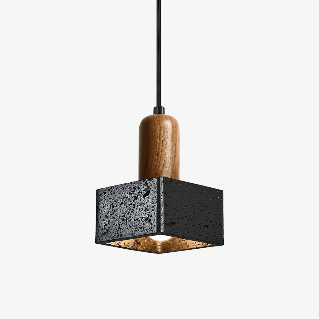 lava-cube-pendant-lamp-anzaz-Black Travertine & Dark walnut-1