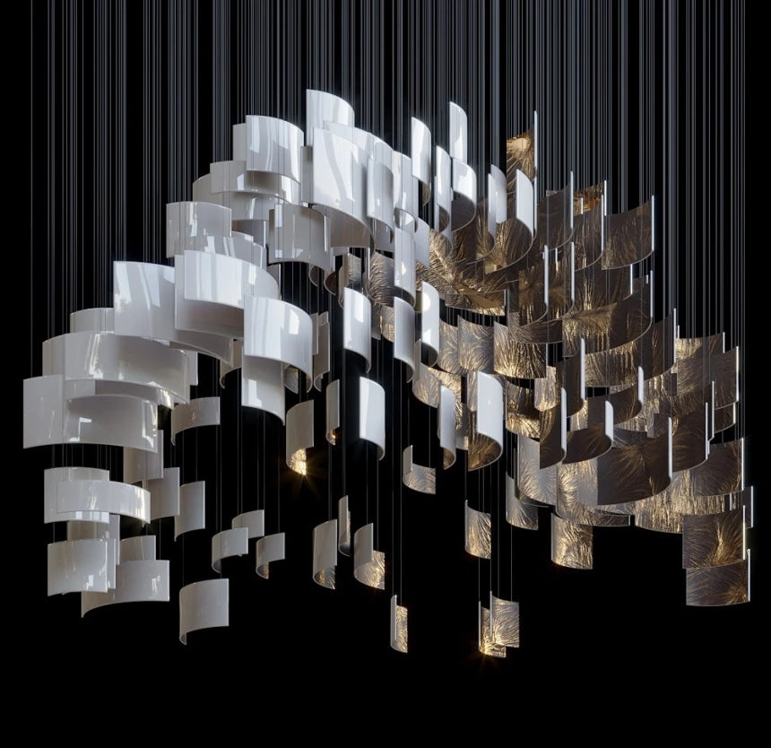 Custom Hanging Lighting Installation (DEPRIMO: LC0085)
