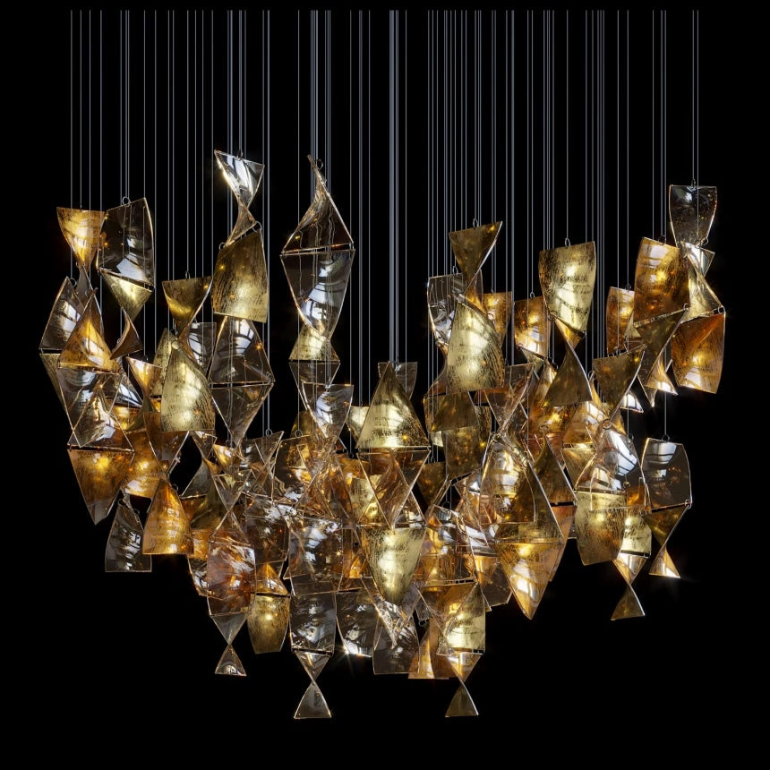 Custom Hanging Lighting Installation (DEPRIMO: LC0152)