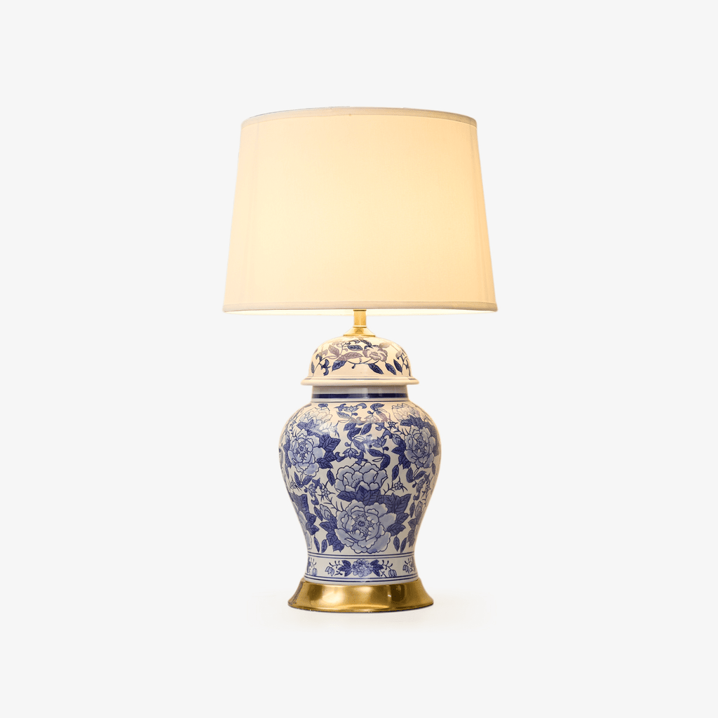 peony-jar-table-lamp-anzaz-Blue & White-1