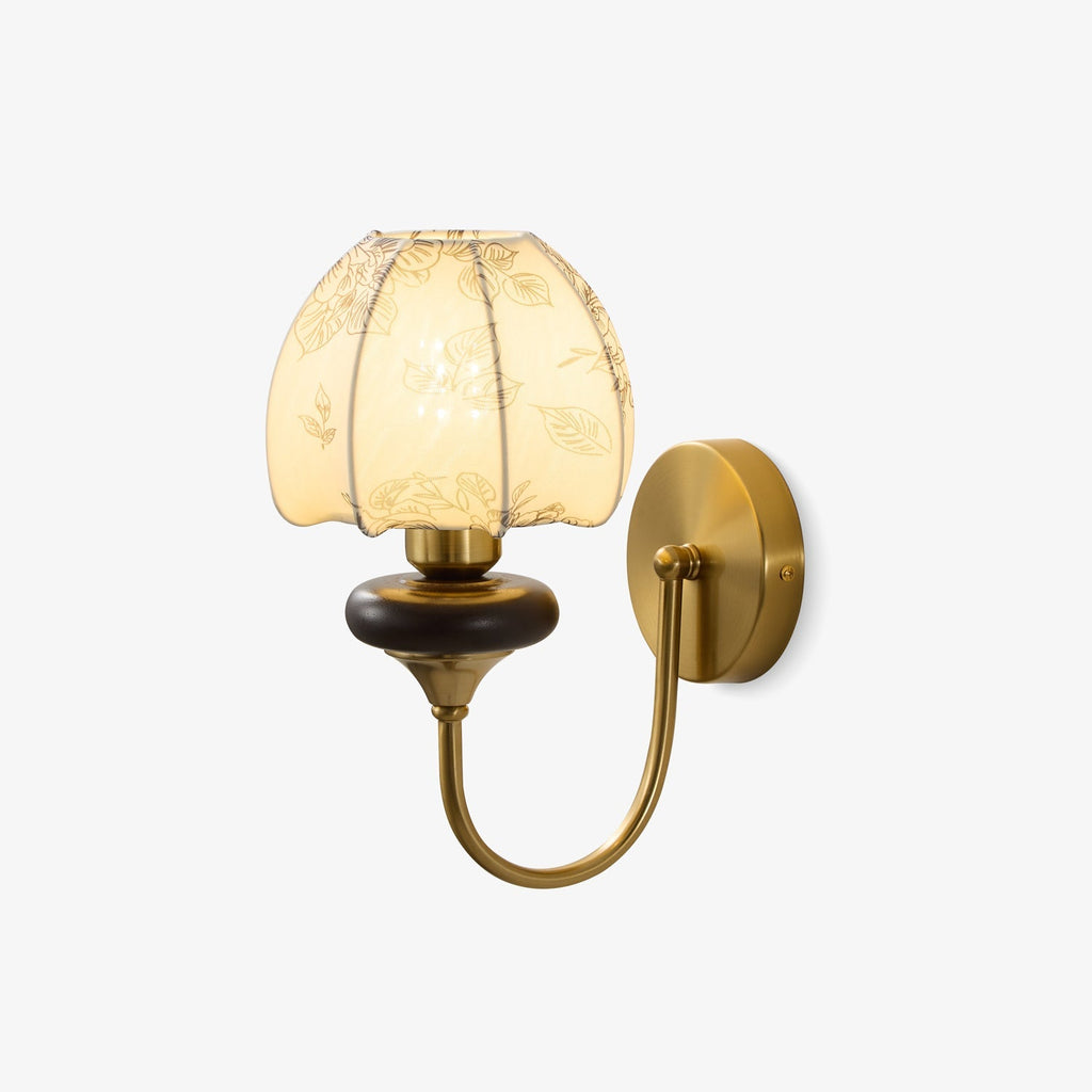 amelie-floral-wall-sconce-anzaz-Gold & Beige-1