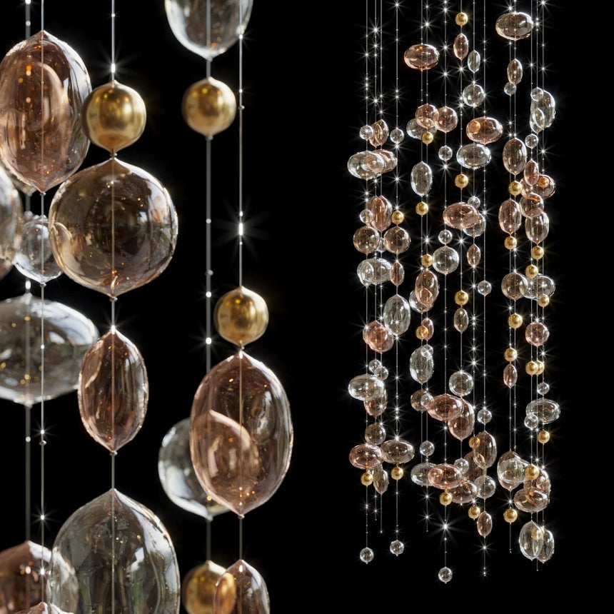 Custom Hanging Lighting Installation (DEPRIMO: LC0126)