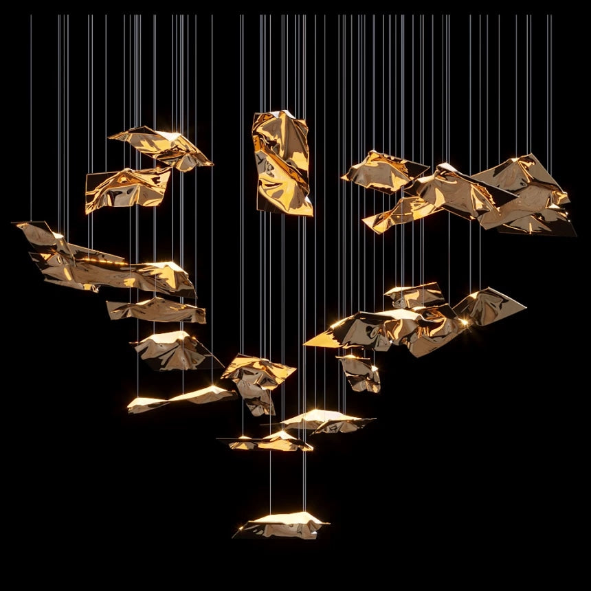 Custom Hanging Lighting Installation (DEPRIMO: LC0030)