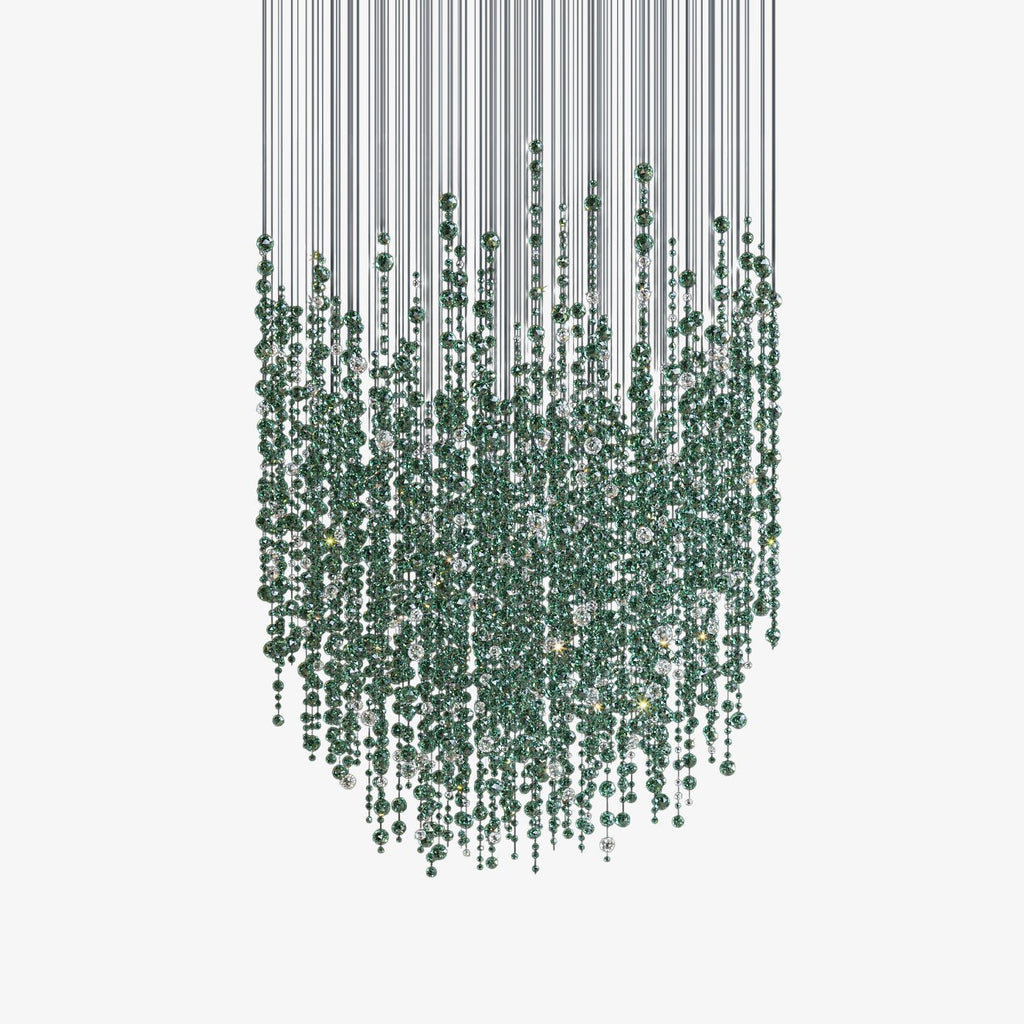 emerald-rainfall-crystal-chandelier-anzaz-No Ceiling Plate-1