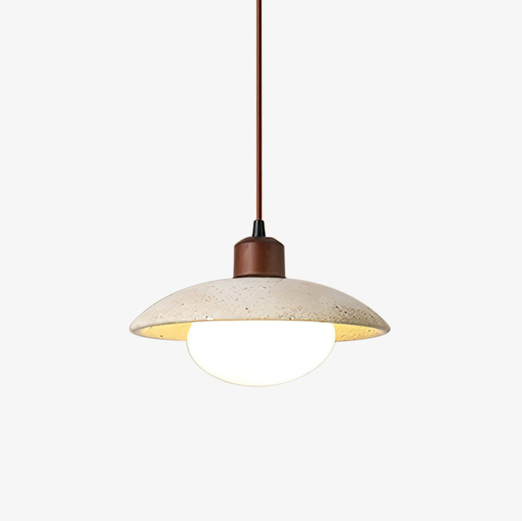 aria-disc-pendant-lamp-anzaz-Walnut Color & Yellow Travertine-1