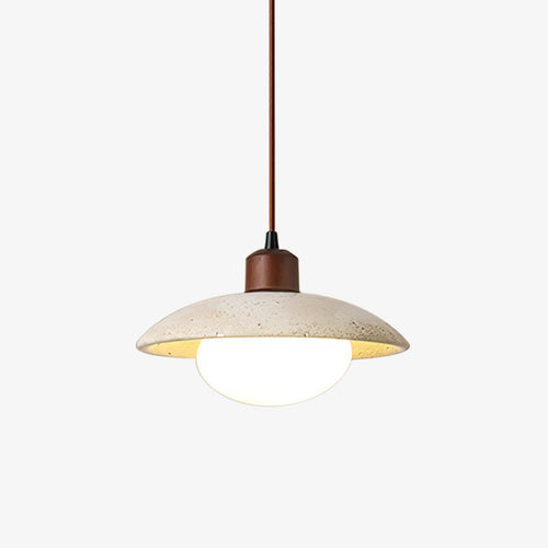 aria-disc-pendant-lamp-anzaz-Walnut Color & Yellow Travertine-1