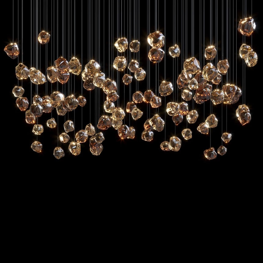 Custom Hanging Lighting Installation (DEPRIMO: LC0049)