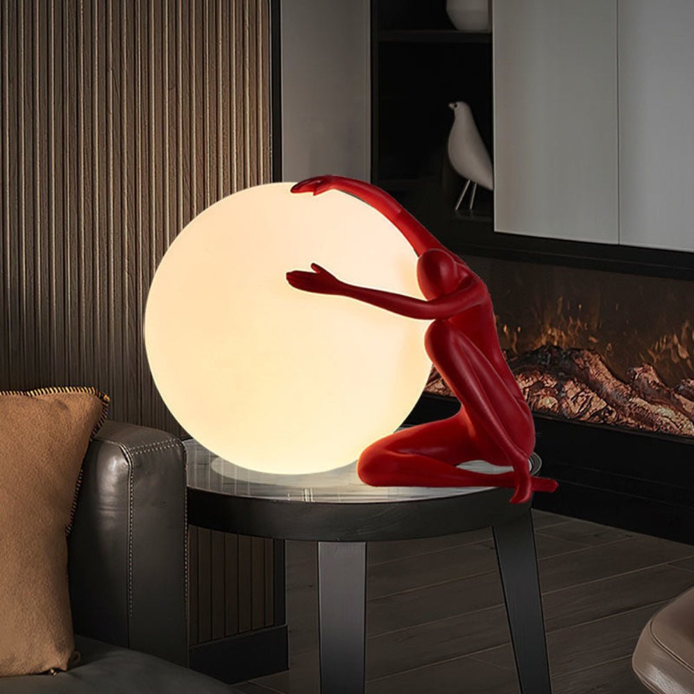 abstract-character-round-table-lamp-anzaz-Red-7