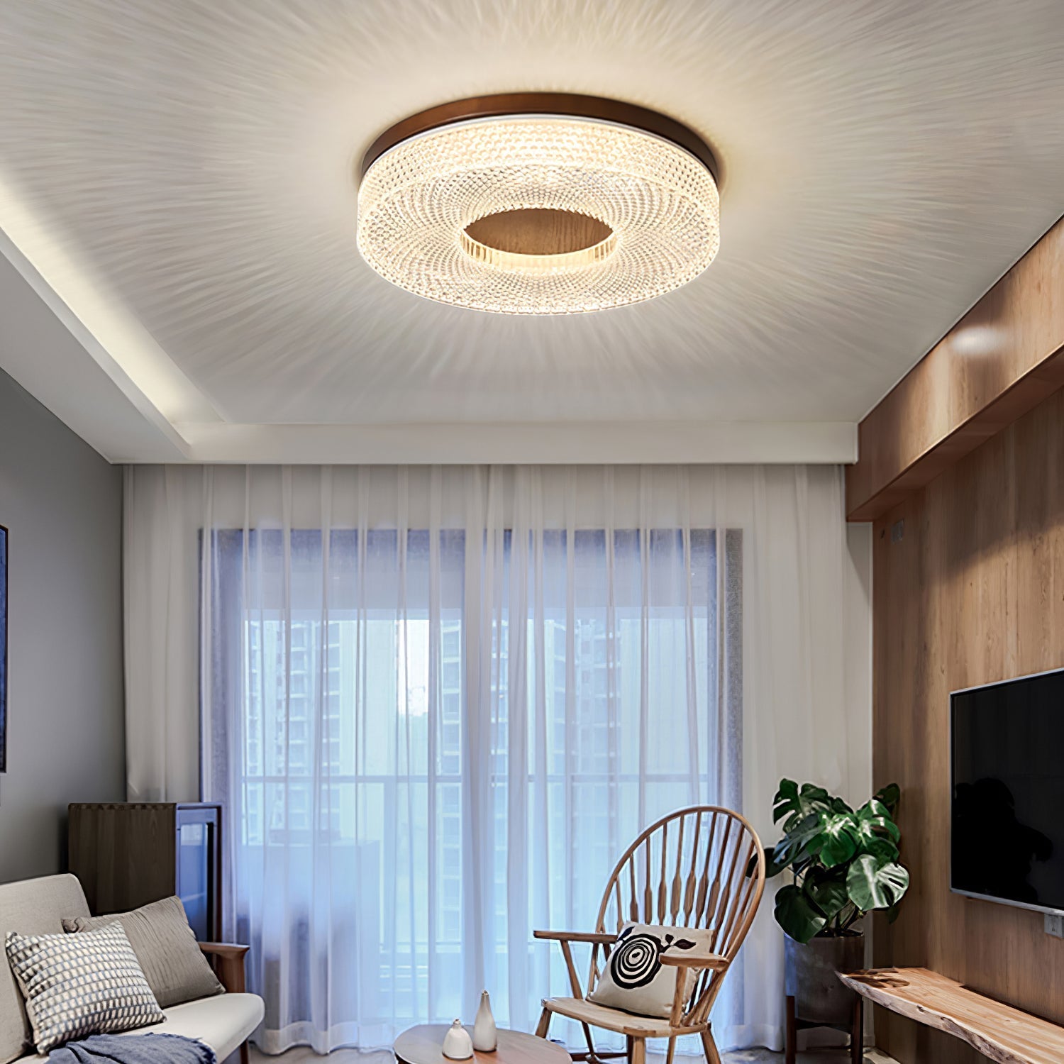 acrylic-halo-round-ceiling-light-anzaz-Wood Color-7