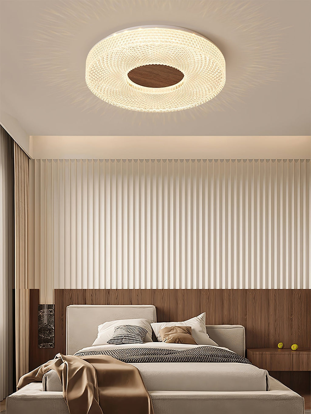 acrylic-halo-round-ceiling-light-anzaz-Wood Color-3