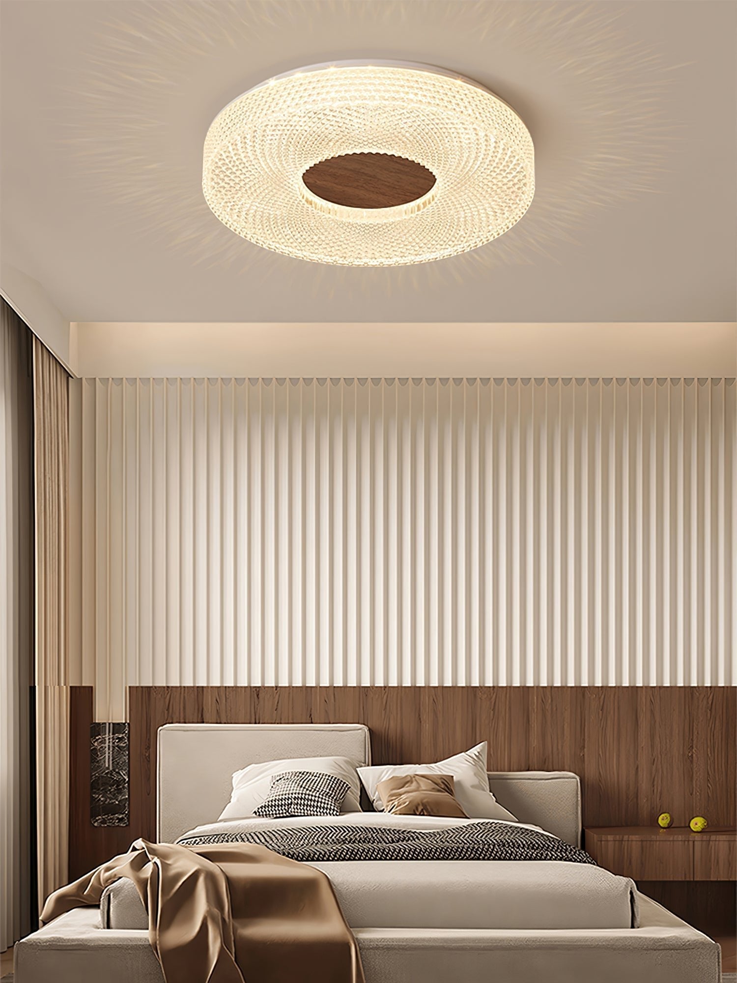 acrylic-halo-round-ceiling-light-anzaz-Wood Color-3