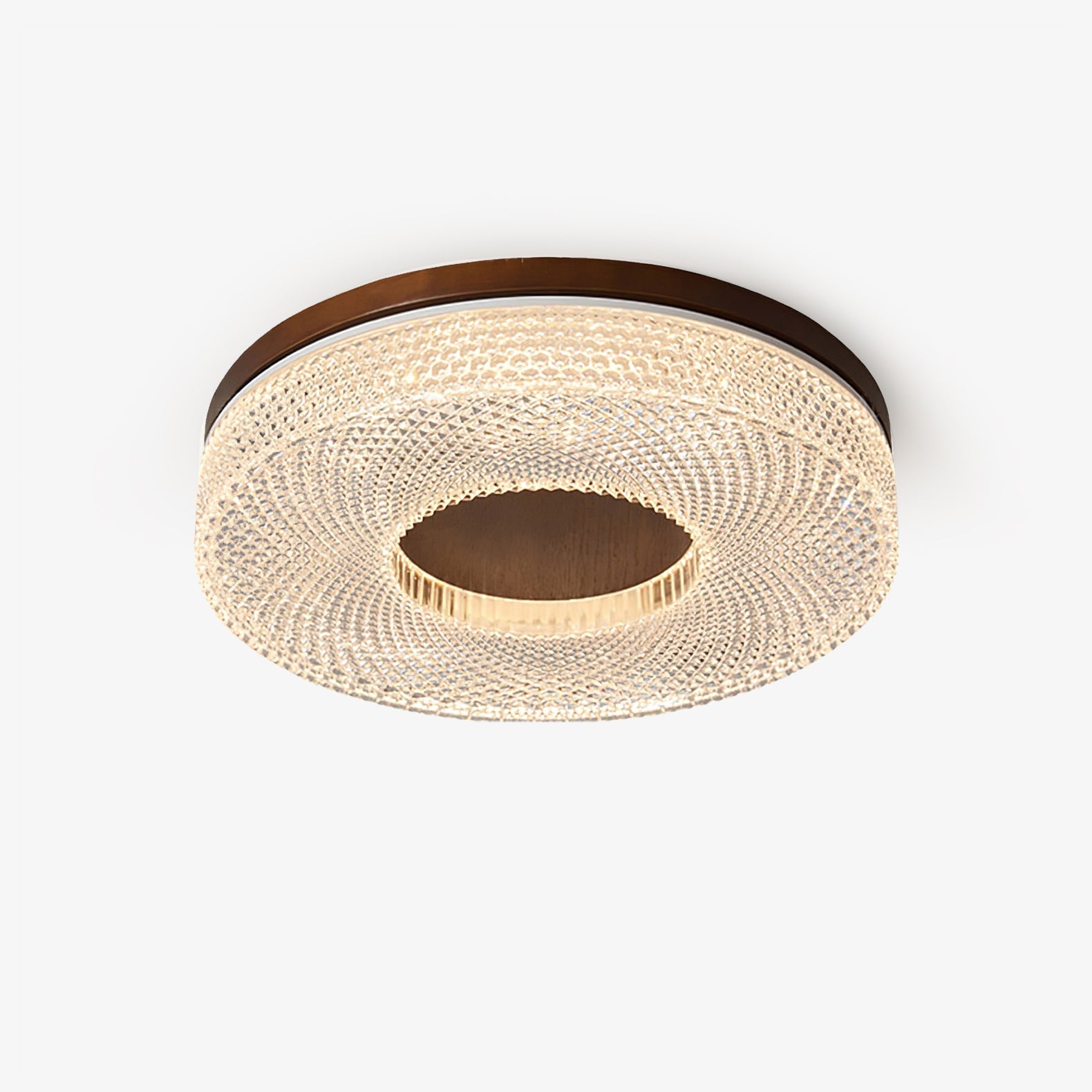 acrylic-halo-round-ceiling-light-anzaz-Walnut Color-1